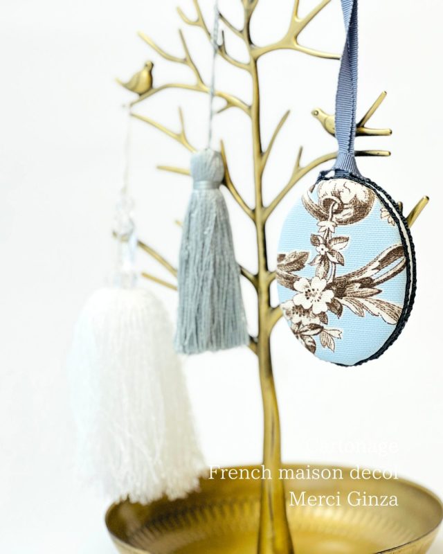 カルトナージュ　銀座　フレンチメゾンデコール　アロマオーナメント (3)